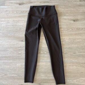 ALO Yoga Brown High-Waist Airlift Leggings M